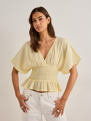 Nelly Spring Smock Blouse - Gul