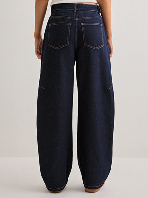 Vero Moda Vmkaitlin Hr Wide Barrel Jeans SI35 - Blå