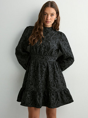 Pieces Pcorini Ls Short Dress Wvn D2D - Svart