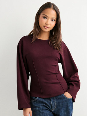 Only Onltoc L/S Round Neck Swt - Röd