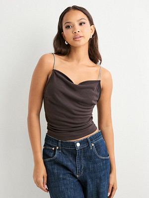 Vero Moda Vmnavina Singlet Short Top Jrs Ga - Brun