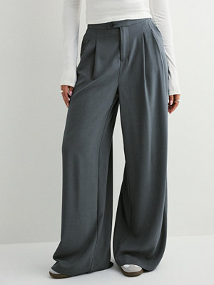 Only byxor Onlsvea Life Hw Wide Pant Cc Tlr - Grå