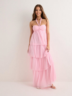 Nelly Dreamy Frill Dress - Rosa