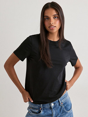 Pieces Pcria Ss Solid Tee Jrs Noos Bc - Svart