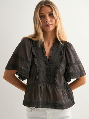 Neo Noir Evienne S Voile Top - Brun
