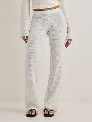 Nelly byxor Elegant Structure Pants - Vit