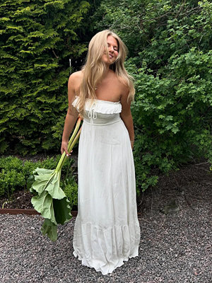 Nelly Summer Breeze Dress - Vit