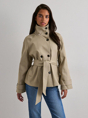 Neo Noir Munet Trench Jacket - Beige