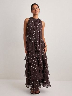 Neo Noir Marli Big Dot Dress - Brun