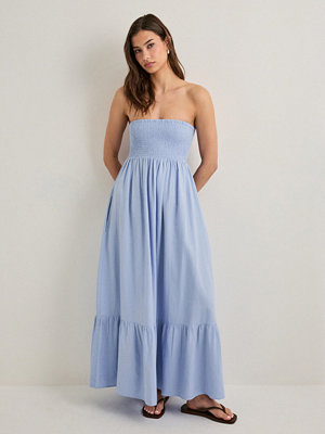 Vero Moda Awalisa Bandeau Ankle Dress Noos - Blå