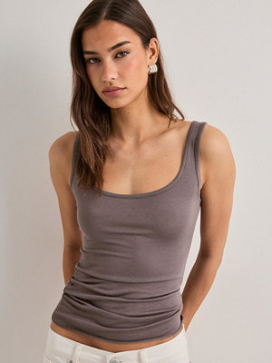 Nelly Ultra Soft Singlet - Brun