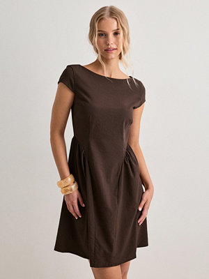 Vero Moda Vmnadi Cap Short Dress Jrs Exp - Brun
