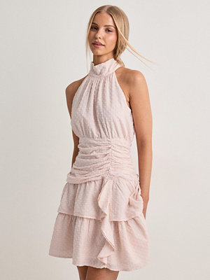 Neo Noir Amaris Dobby Dress - Rosa