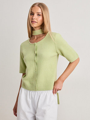 Vero Moda Vmkae 2/4 Scarf Cardigan Knit Exp - Grön