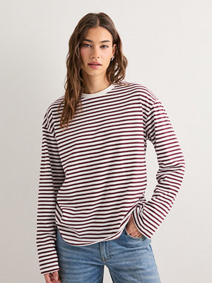 Pieces Pcsadie Ls Top Noos - Rutigt/Randigt