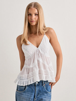 Neo Noir Elvena S Voile Top - Vit