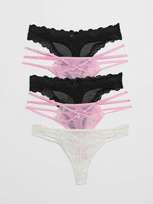 Hunkemöller 5-pack Fashion - Svart