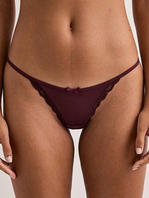 Nelly Adore Me Thong 3-Pack - Röd
