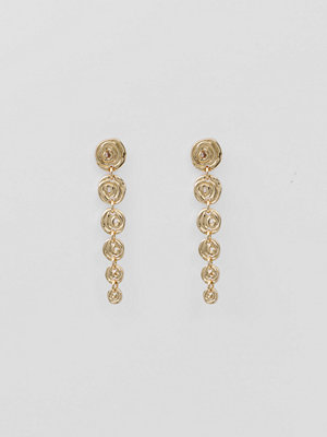 Pilgrim örhängen Air Earrings - Guld