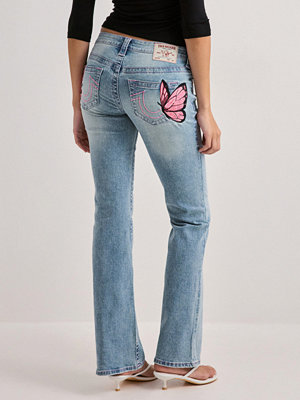 True Religion Butterfly Becca Mr Bootcut - Blå