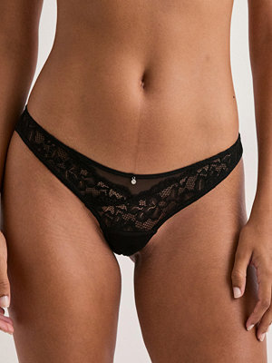 Nelly Charm Lace 3-Pack - Svart