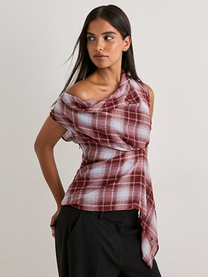 Vero Moda Vmphoenix Sl Lng Knot Asm Top Wvn E - Röd