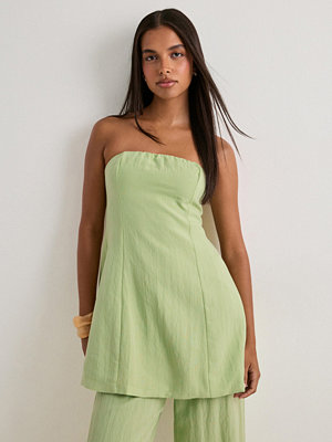 Vero Moda Vmlyra Bandeau Top Wvn Exp - Grön
