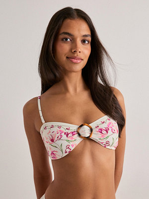 Malina Viola Bamboo-ring Bandeau Biki - Rosa