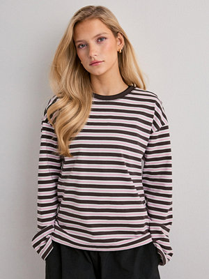 Only Onlnew Soph Life L/S O-Neck Top Box - Rosa