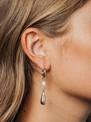 Bow19 örhängen Pearl Drop Earring - Guld