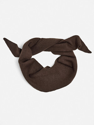 Pieces Pckomma Triangle Scarf Noos Bc - Brun