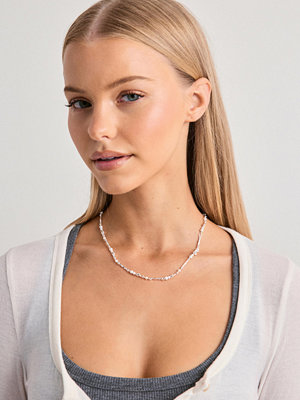 Pilgrim halsband Sloan Pearl Necklace - Silver