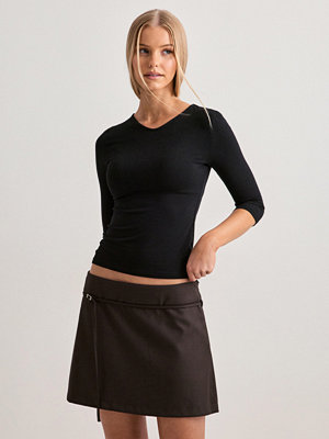 Neo Noir Isla Skirt - Brun