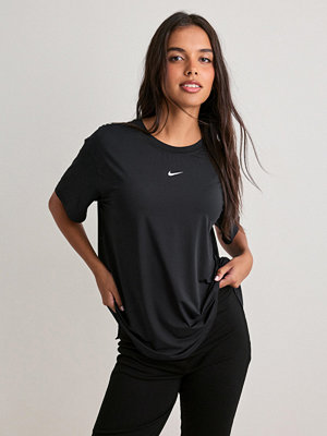 Nike W Nk1 Df Tie Back Ss - Grå
