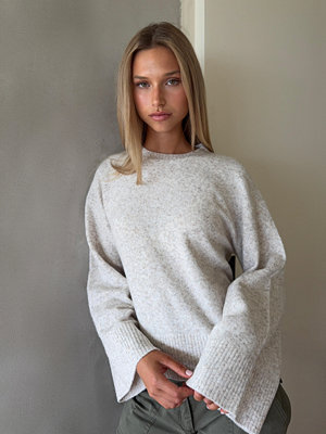 Nelly Perfect Knit Sweater - Beige