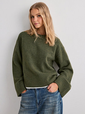 Nelly Perfect Knit Sweater - Grön