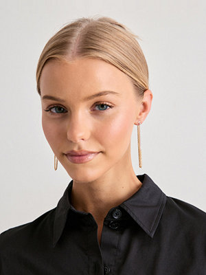 Pilgrim örhängen Inner Chain Earrings - Guld