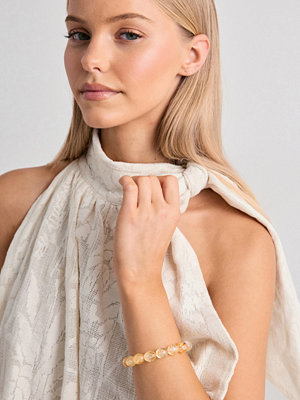 Pilgrim armband Still Bracelet - Gul