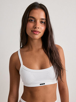 Calvin Klein Underwear Lightly Lined Bralette - Vit
