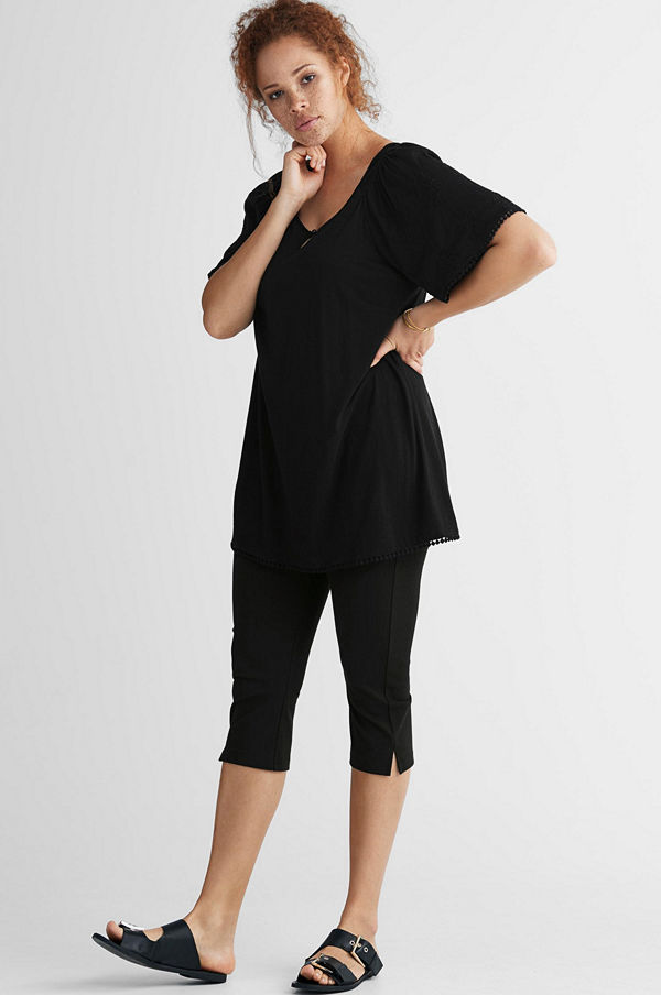 Ellos Leggings i caprilängd
