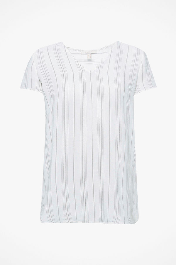 Esprit Blus med vävda ränder