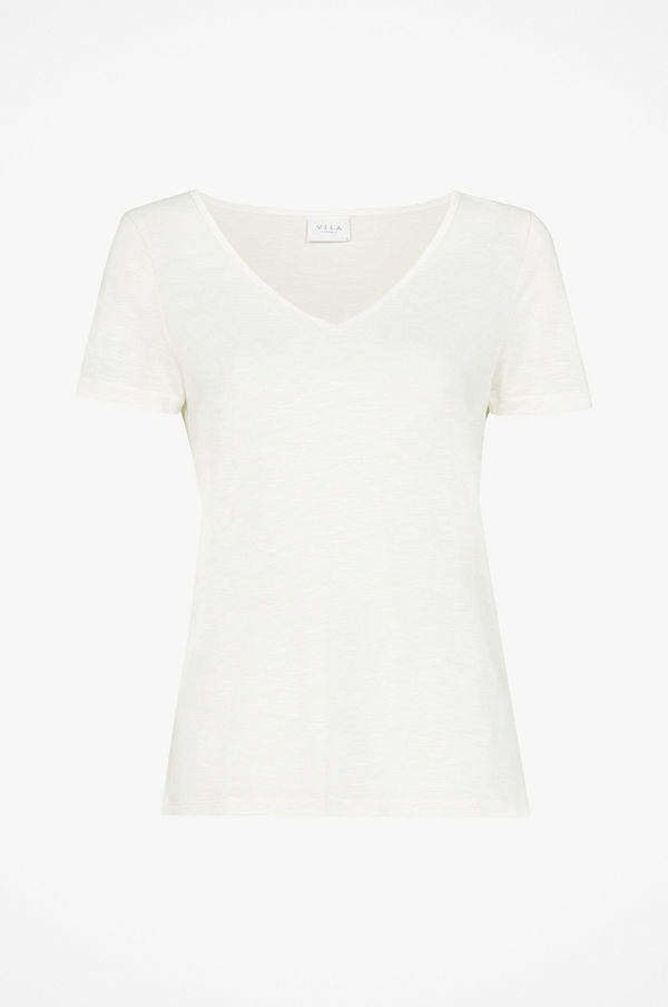 Vila Topp viNoel S/S V-neck