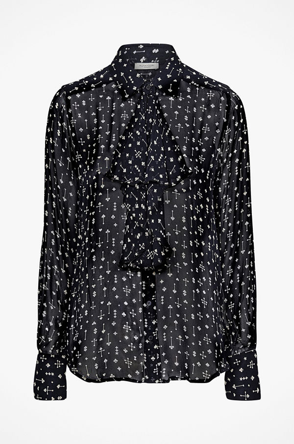 Hunkydory Volangblus Clinton Spades Shirt