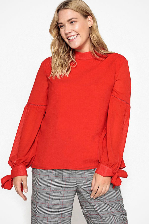 La Redoute Blus med knyt