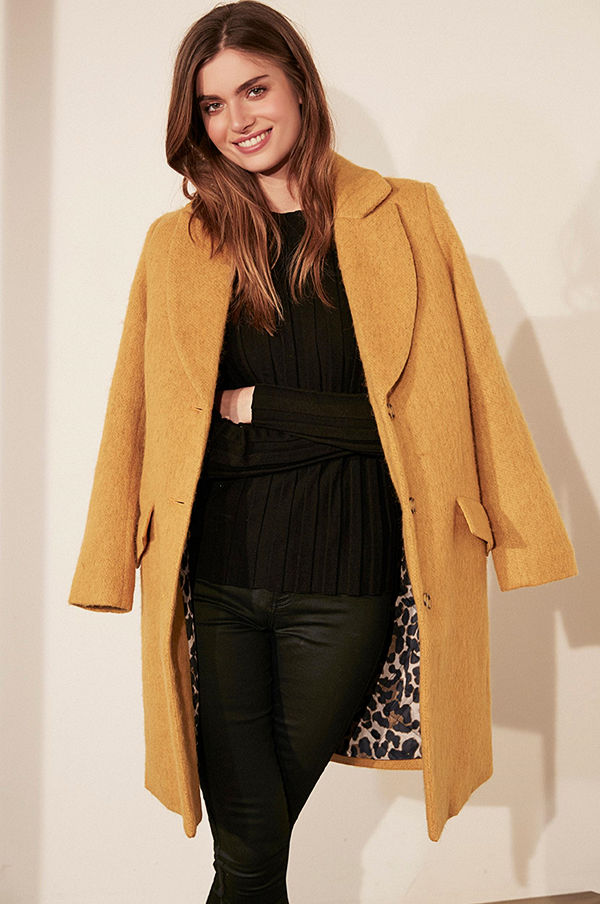 Soaked in Luxury Kappa Denzil Wool Coat