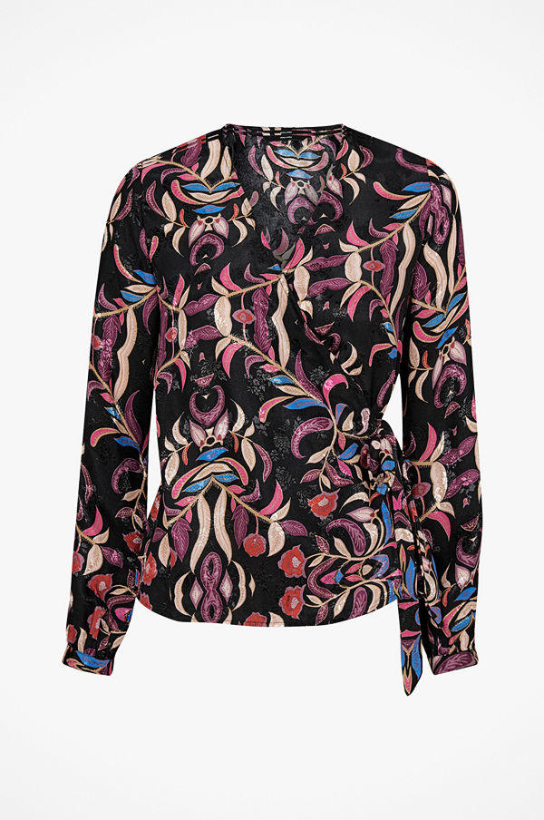 Vero Moda Omlottblus vmGyana LS Wrap Top