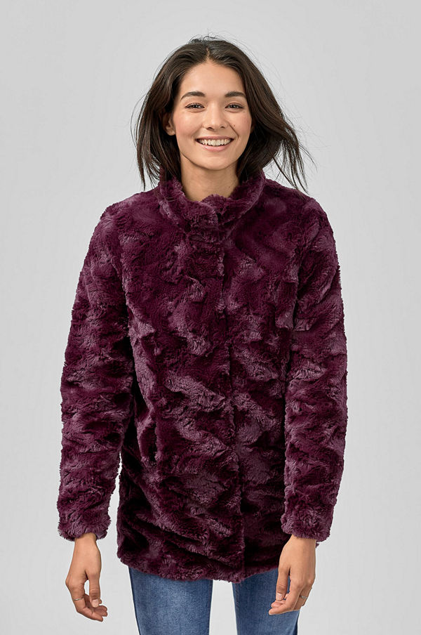 Vero Moda Fuskpäls vmCurl High Neck Faux Fur Jacket