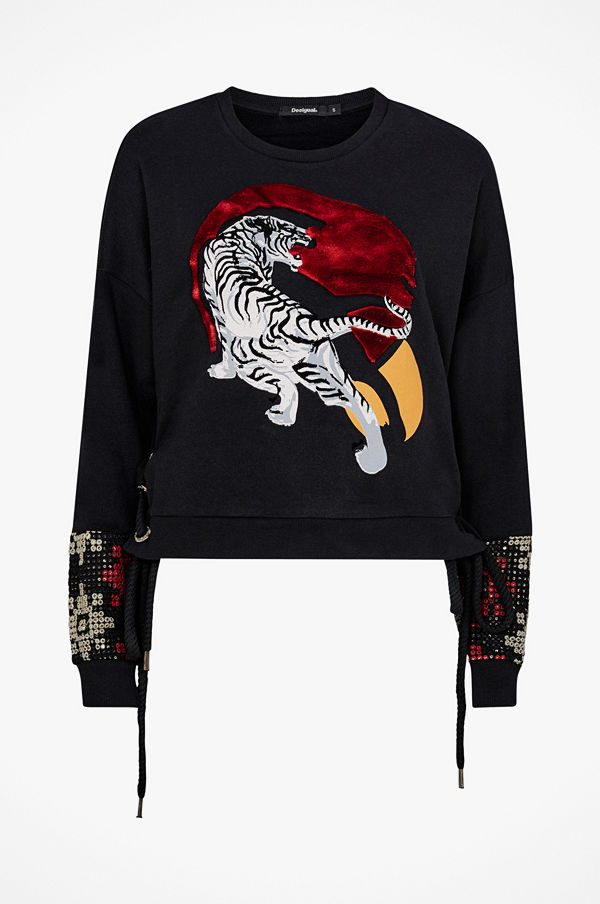 Desigual Sweatshirt Tiger Flash