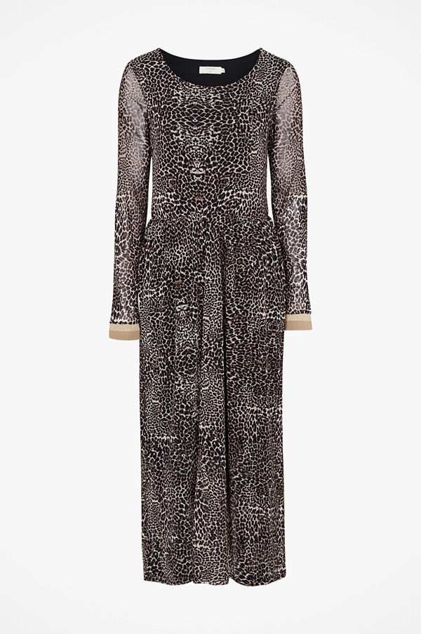 Cream Klänning Lauren Dress, leopardmönstrad