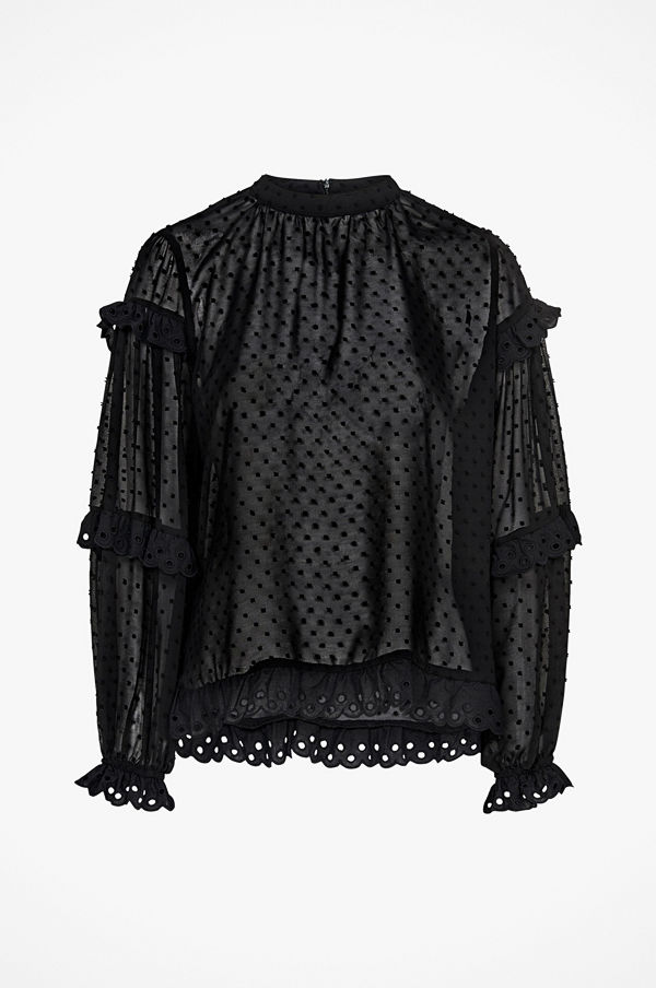Vila Blus viDotella L/S Top
